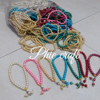 Gambar Souvenir pernikahan tasbih mutiara berat 8 mm kemas mika grosir dari Phie craft n food Kota Cilegon 2 Tokopedia