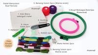Gambar Paket Menyulam/Paket Sulam/Embroidery Kit dari hopecraft Kab. Sleman 2 Tokopedia