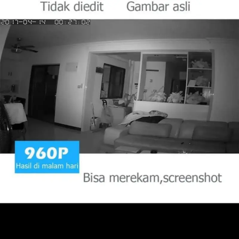 IP Cam CCTV Wireless Wifi 3 antena home security APP V380 2