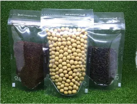 13x20 cm Kemasan Standing Pouch Transparan Lightpack Packing 1