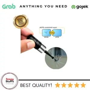 ORIGINAL NANO GLASS FIXER | PERBAIKI KERUSAKAN RETAK KACA / WINDSHIELD