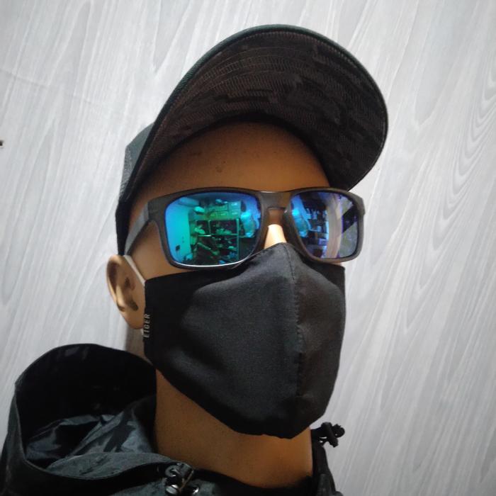 Gambar Masker Eiger Non Medis 2 Layers Face Mask KAI - Original dari TD SPEEDSHOP Kab. Tangerang Tokopedia