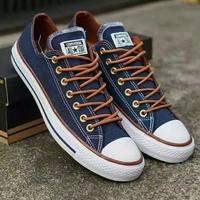 Gambar Sepatu Converse All Star Premium Biru Navy Pria wanita Diskon Murah dari ANFsport1 Kab. Tangerang 1 Tokopedia