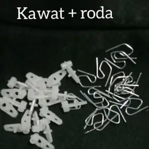 kawat dan roda reel gorden