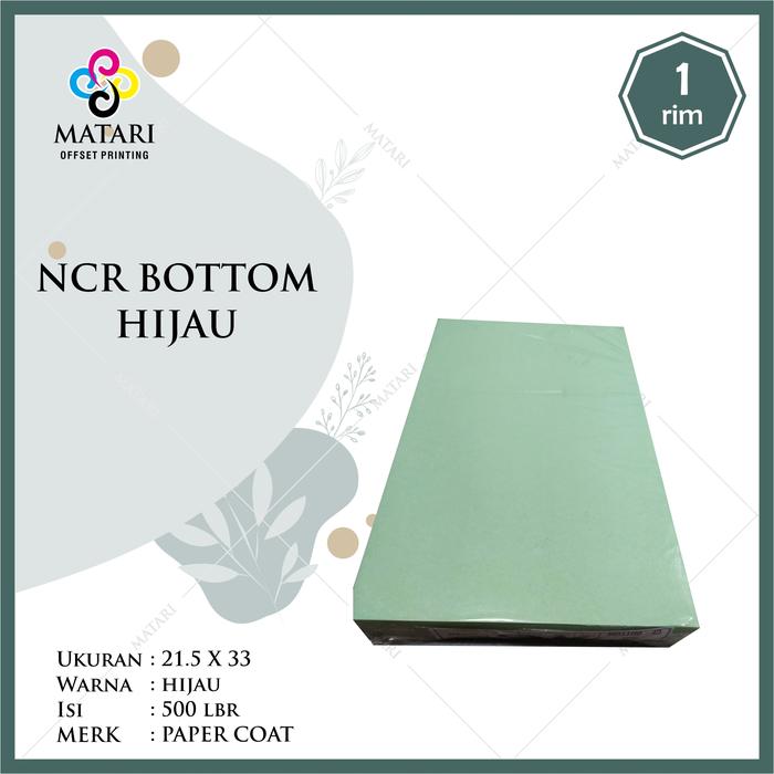 Gambar Kertas NCR Carbonless Paper Bottom Warna Ukuran F4 / Folio - Merah Muda dari Matari Bandung Kota Bandung 5 Tokopedia