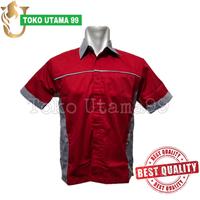 Gambar Grosir baju kerja pria wanita grosir segeram kerja drill terima bordir dari Toko Utama 99 Kota Surabaya 5 Tokopedia
