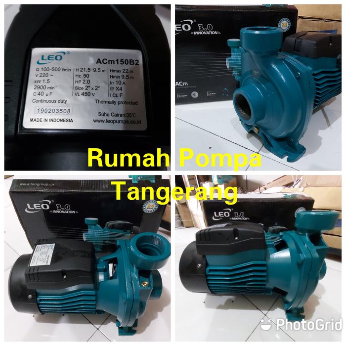 Gambar Pompa air centrifugal Leo ACM 150 B2 2hp 1phase dari RUMAH POMPA TANGERANG Kab. Tangerang Tokopedia