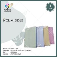 Gambar Kertas NCR Carbonless Paper Middle Warna Ukuran F4 / Folio - Merah Muda dari Matari Bandung Kota Bandung 1 Tokopedia