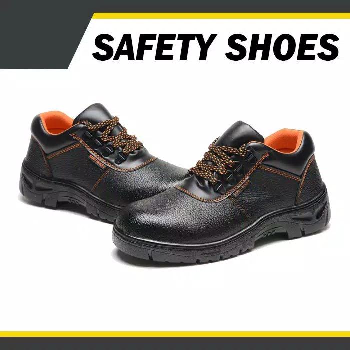 Gambar sepatu safety low boots dari West Footwear Kab. Bandung Tokopedia