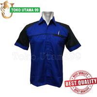 Gambar Grosir baju kerja pria wanita grosir segeram kerja drill terima bordir dari Toko Utama 99 Kota Surabaya 3 Tokopedia