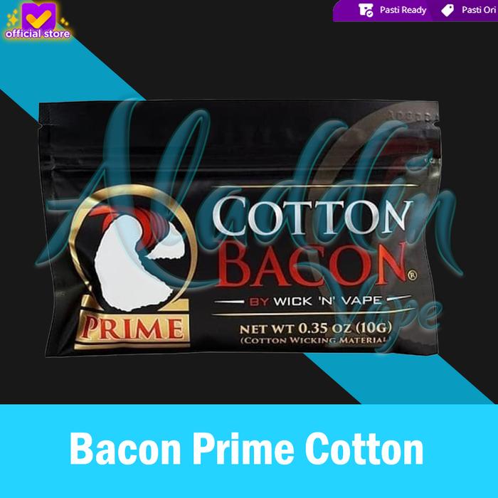 Gambar AUTHENTIC 100% Cotton Bacon PRIME Hologram Kapas Vapor vape dari Aladdin Vape Kota Depok Tokopedia