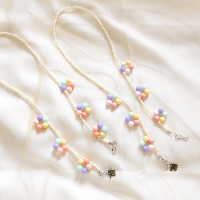 Gambar Merte - Strap Masker Pastel Flower / Strap Kacamata / Gantungan Masker dari MERTE Kota Administrasi Jakarta Selatan Tokopedia