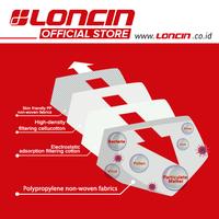 Gambar Masker Kain LONCIN - 3 Lapis / 3 Ply dari Loncin Indonesia Kota Administrasi Jakarta Barat 3 Tokopedia
