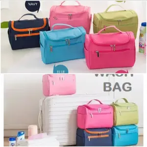 TOILETRIES BAG / TAS ALAT MANDI MAKEUP TEMPAT SKINCARE POUCH KOSMETIK