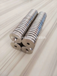 Gambar MAGNET NEODYMIUM N52 10x3-m3 Lobang 3mm Silinder SUPER STRONG GROSIR dari Nirvana Indonesia Yoga Kota Medan 2 Tokopedia
