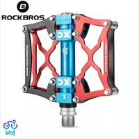 Gambar Pedal Sepeda Rockbros JT201612 Bike Aluminum Alloy Pedals - Red Black dari Wof Wheel of Fortune Official Kab. Tangerang 1 Tokopedia