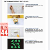 Gambar LENKOTE HOMEDECO 200 ML CAT TEMBOK GLOW IN THE DARK / FOSFOR HOME DECO dari TB Sinar Rejeki 44 Kota Administrasi Jakarta Pusat 5 Tokopedia