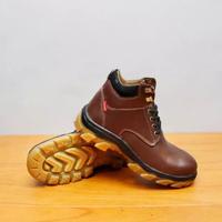 Gambar Sepatu safety boot bahan kulit sapi asli sp 2 dari Safety Boots Pria Kota Surabaya 2 Tokopedia