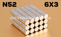 Gambar MAGNET NEODYMIUM N52 SUPER STRONG 6x3 mm GROSIR dari Nirvana Indonesia Yoga Kota Medan 2 Tokopedia