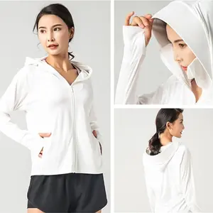 Jaket sweater UPF 50+ wanita import terbaru 2020