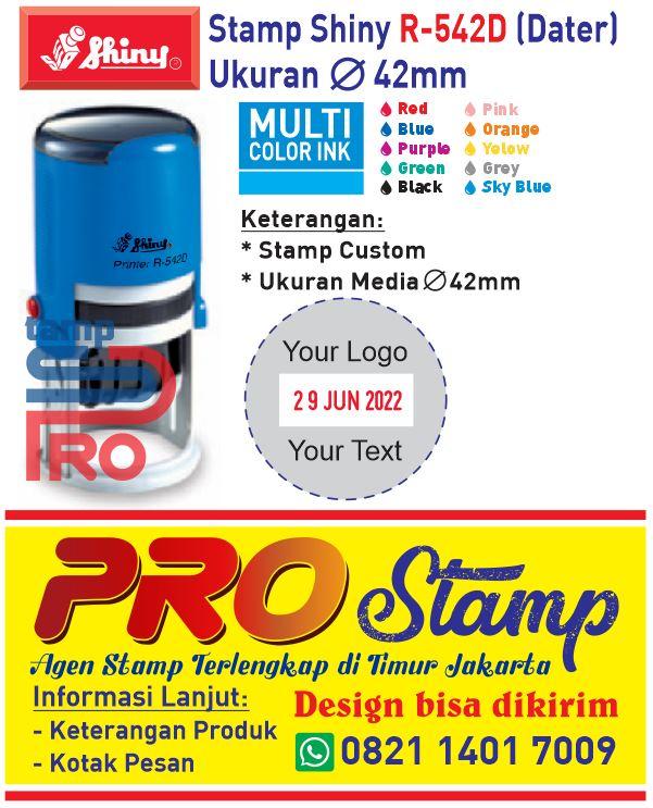 Jual Stempel Shiny R-542D - Karet Runaflex - Kab. Bekasi - PRO STAMP ...