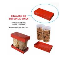 Gambar Dus Box Toples Kue Kering Jar Plastik Packaging Kemasan CookiesTJ94187 dari MyQuennaShop Kota Administrasi Jakarta Timur 2 Tokopedia