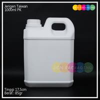 Gambar jerigen plastik taiwan putih susu 1000ml 1liter dari scmpackaging Kota Administrasi Jakarta Timur 1 Tokopedia
