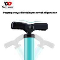 Gambar Pompa Sepeda 120 psi Bike Air Pump Alluminuim West Biking B4405 dari West Biking Indonesia Jakarta Utara 4 Tokopedia