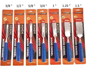 Pahat Kayu Gagang Fiber 1/4" 3/8" 1/2" 5/8" 3/4" 1" 1.25" 1.5"