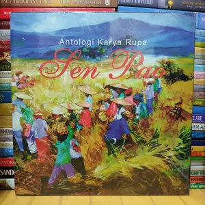 Original buku antologi karya rupa oleh sen pao hard cover