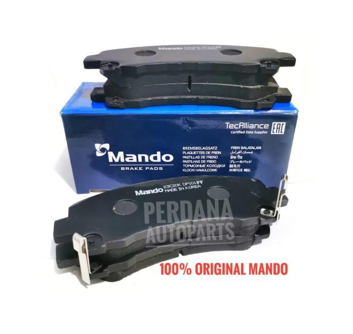 Gambar Kampas Rem CHEVROLET AVEO Gen1 Jamin Asli Merk MANDO - Set Belakang dari Perdana Autoparts Kota Administrasi Jakarta Barat Tokopedia
