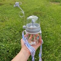 Gambar TUTUP SEDOTAN + TALI Botol Minum Anak Childrens Pot Karakter Ikan Paus dari TOPSOUL Kota Administrasi Jakarta Barat 2 Tokopedia