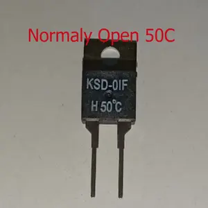 KSD-01F KSD01 KSD H 50C Thermal Switch Temperature Sensor Thermostat