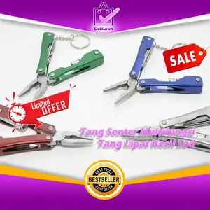 0442 Tang Senter Multifungsi / Tang Lipat Kecil Led