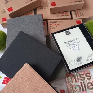 Fabric Case Kindle Oasis Warm Light 10th 9th Casing Cover Denim 10 9