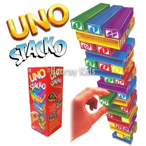 Uno Stacko Tumbling Tower - Mainan Edukatif / Edukasi Anak Balok Susun