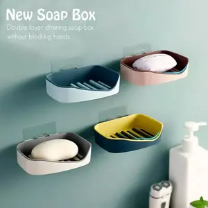 Tempat Sabun Batang Double Layer