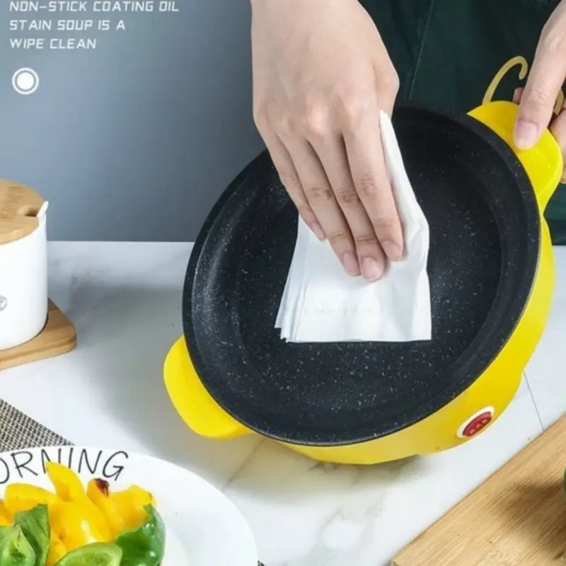 Lesindo Korean Pan Multifungsi Panci BBQ Alat Panggang Electric Grill 2