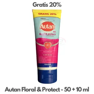 Autan Floral & Protect - Losion Anti Nyamuk - 50 ml