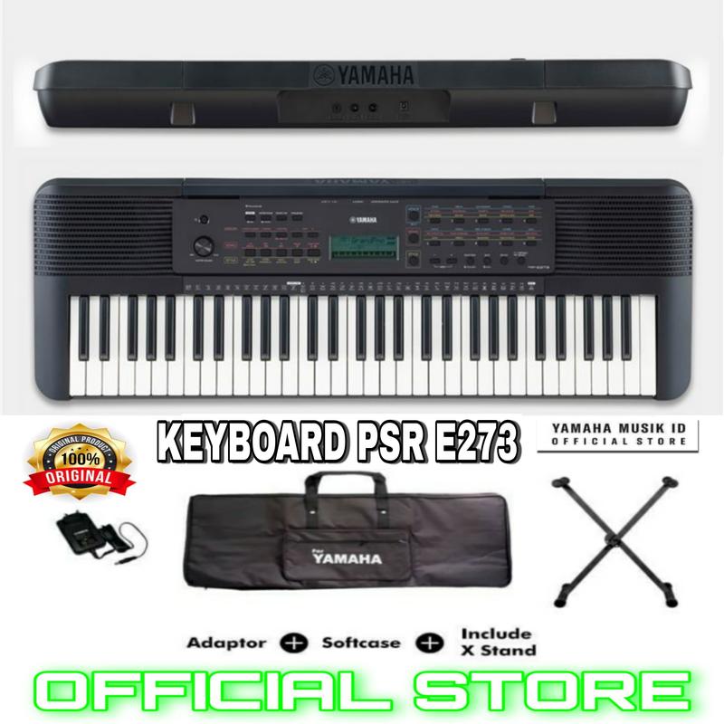 Keyboard yamaha PSR E273 original resmi - Shop | Tokopedia