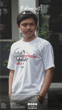 Gambar Kaos Muslim Sen Original Apparel - Art Sen Edisi Rumi M - Putih, M dari sicetnon Kota Depok 3 Tokopedia