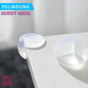 Pengaman Siku Meja Transparan Oval