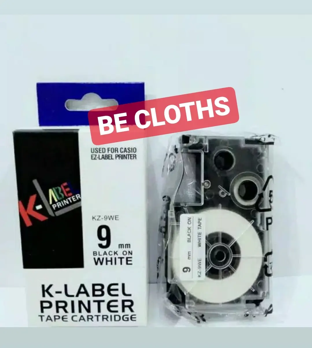 K-LABEL Printer 9 mm Compatible Casio EZ Label Tape Printer 9mm