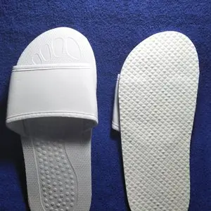sandal hotel spon 6mm polos warna putih