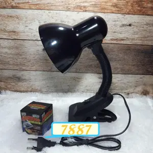 LAMPU UVA +UVB 50 WAT DAN FITING JEPIT KERAMIK /LAMPU REPTIL HEWAN