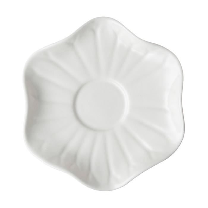 Gambar Espresso Saucer / Tatakan Cangkir Jenggala 12.5 × 2.5 cm Lotus Putih dari Jenggala Keramik Bali Kab. Badung Tokopedia