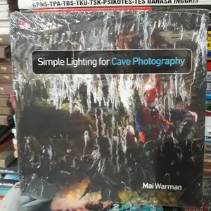 Simple lighting for cave photography. Ma2