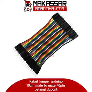 Kabel Jumper 10cm Male to Male 40Pcs Dupont