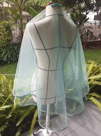 Gambar Wedding Veil 002 Hijau mint dari Sarkara Kota Tangerang Selatan 5 Tokopedia