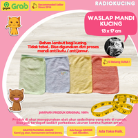 Gambar Waslap Mandi Grooming Kucing Anjing Hewan dari RADIO KUCING Kota Bandung 1 Tokopedia